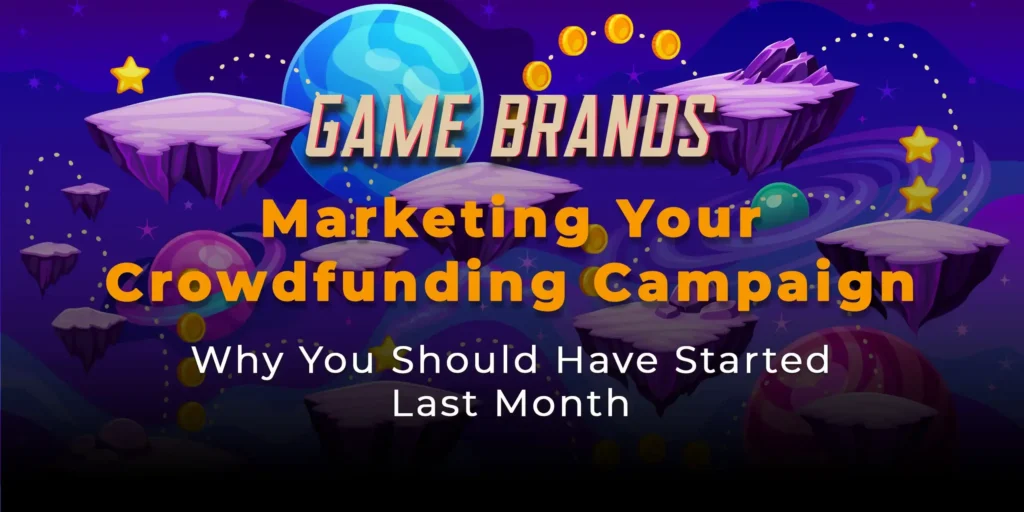 Why You Should Have Started Crowdfunding Last Month - Off Duty Ninja